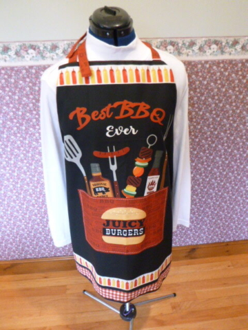 Juicy Burger Reversible Apron