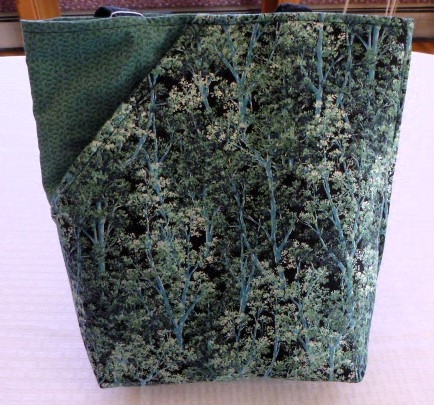 Dark Green Bag with Strap