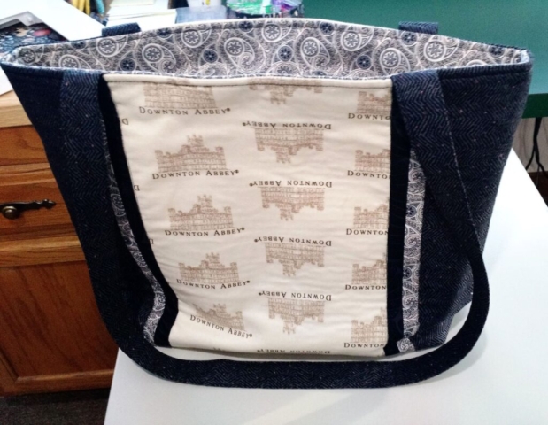 Downton Abbey Decorated Bag